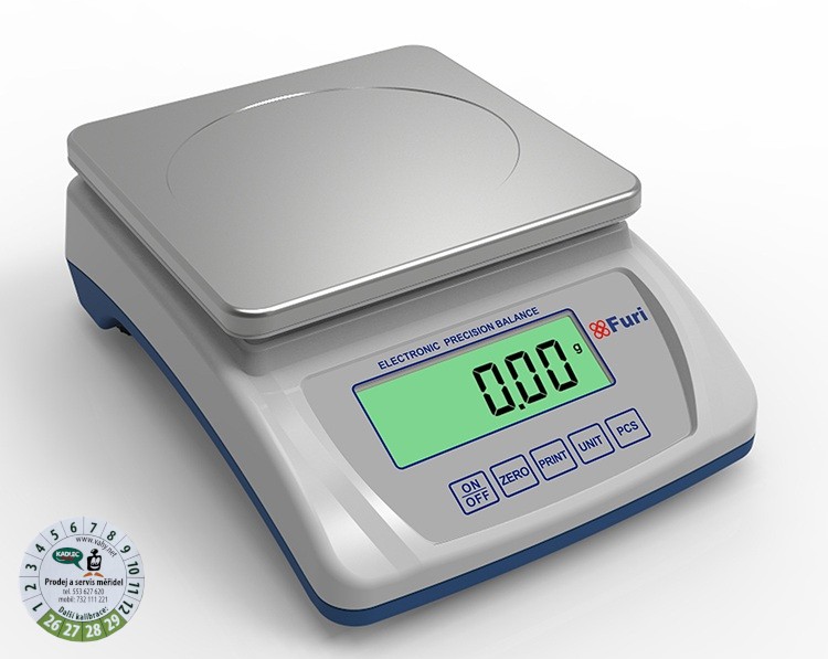FURI-K-FRH2 Přesné laboratorní váhy FURI-K-FRH 5 kg
